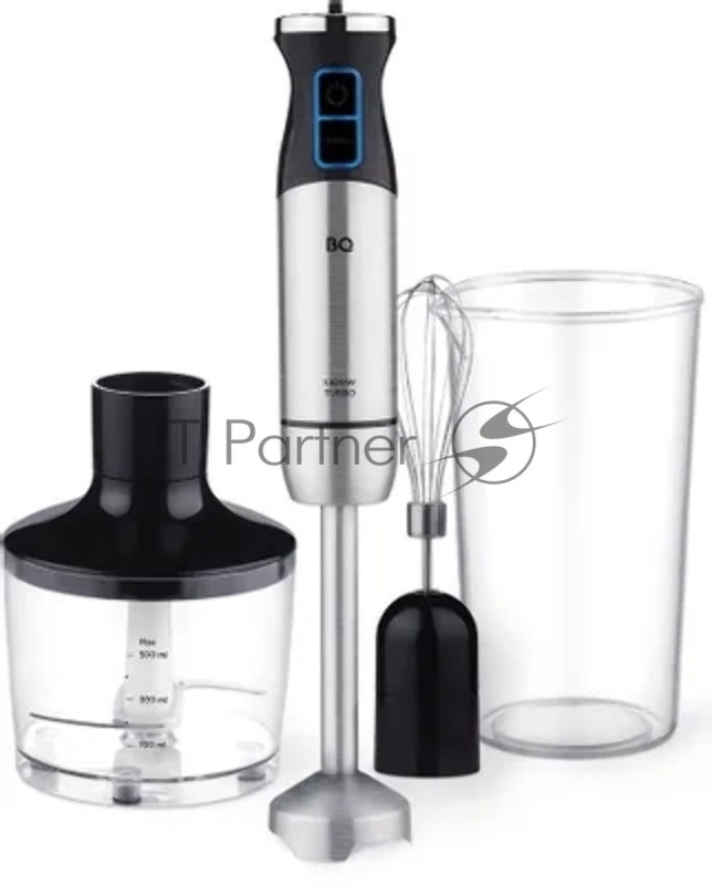 Блендер ручной BQ HB1032SS Черный-Стальной