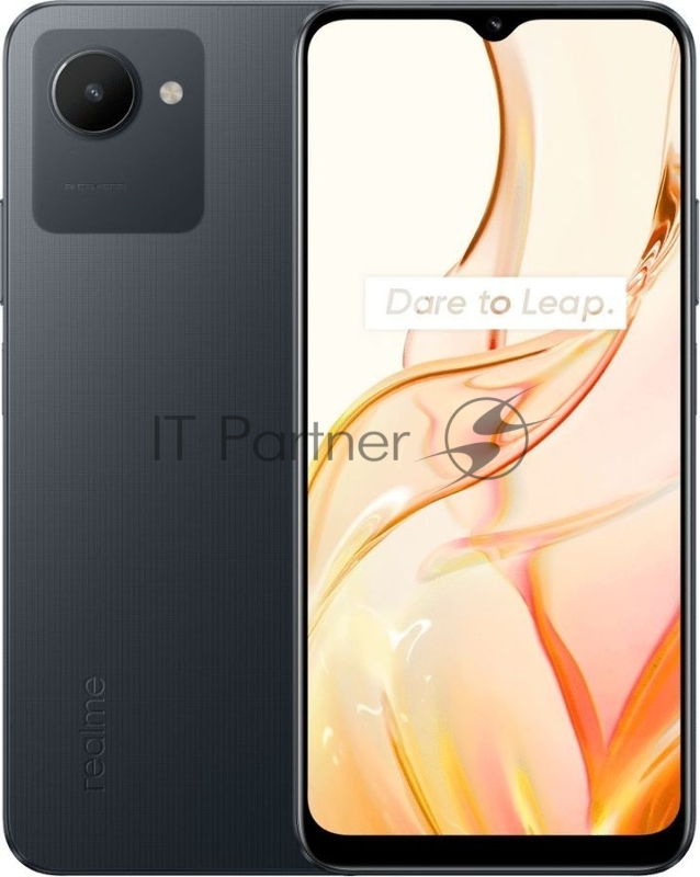 Смартфон Realme C30s 64Gb 3Gb черный моноблок 3G 4G 2Sim 6.5 720x1600 Android 12 8Mpix 802.11 b/g/n GPS GSM900/1800 GSM1900 TouchSc microSD max1000Gb