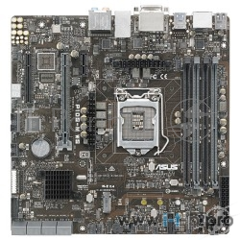 Серв. мат. плата Socket1151 ASUS P10S-M WS (iC236, 4xDDR4, M.2, SATA III, RAID, 1xPCI-E x16 + 1xPCI-E x8 + 1xPCI-E x1, DVI, DP, HDMI, 2x1Гбит LAN, USB3.0, mATX)