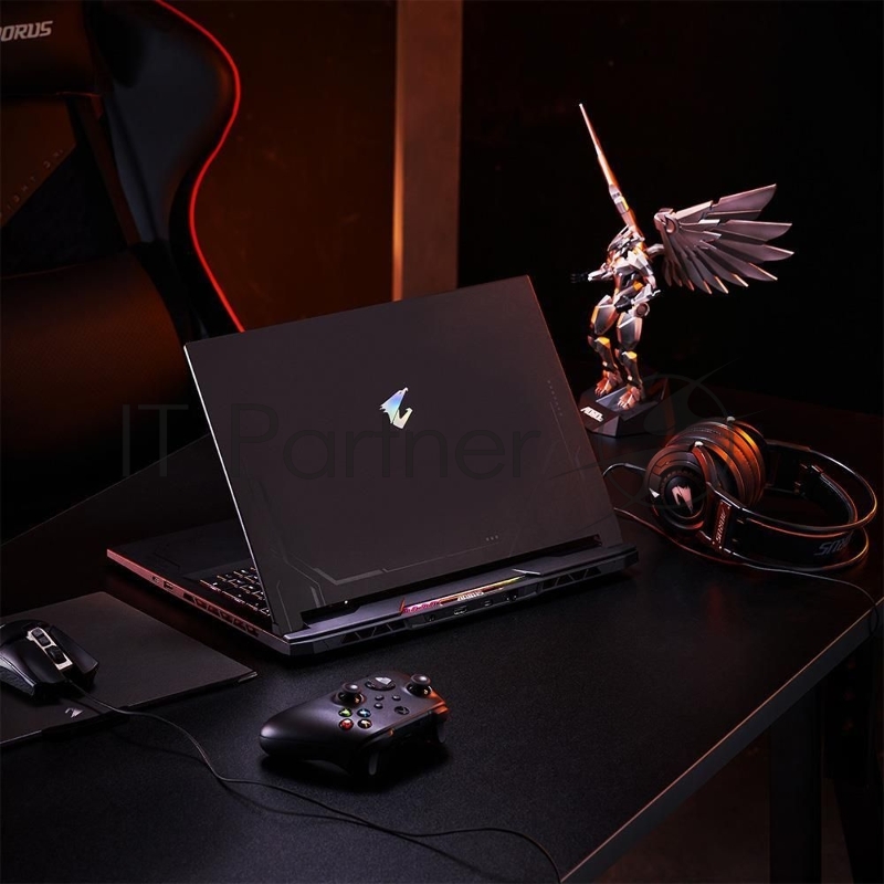 Ноутбук Gigabyte Aorus 17X AXF Core i9 13900HX 16Gb SSD1Tb NVIDIA GeForce RTX4080 12Gb 17.3 IPS QHD (2560x1440) Free DOS black WiFi BT Cam (AXF-B4KZ694SD)