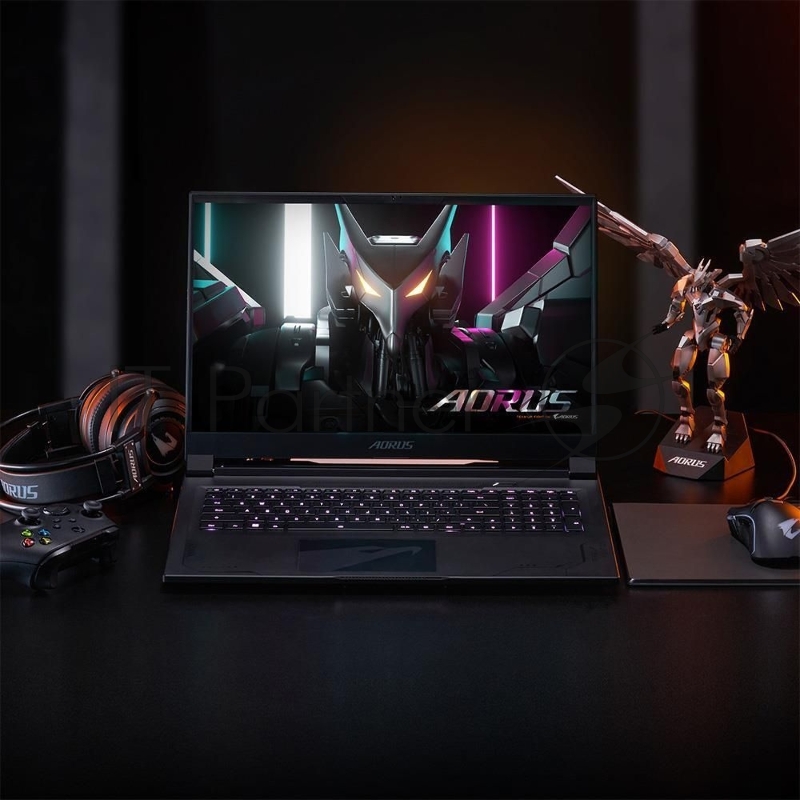 Ноутбук Gigabyte Aorus 17X AXF Core i9 13900HX 16Gb SSD1Tb NVIDIA GeForce RTX4080 12Gb 17.3 IPS QHD (2560x1440) Free DOS black WiFi BT Cam (AXF-B4KZ694SD)