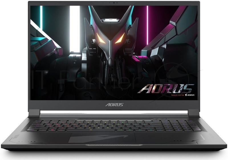 Ноутбук Gigabyte Aorus 17X Core i9 13900HX 16Gb SSD1Tb NVIDIA GeForce RTX4080 12Gb 17.3 IPS QHD (2560x1440) Windows 11 Home Multi Language 64 black WiFi BT Cam (AXF-B4KZ694SP)