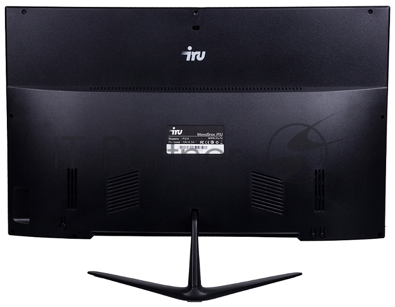 Моноблок IRU Office P2313 23.8 Full HD i3 10100 (3.6) 8Gb SSD480Gb UHDG 630 Free DOS GbitEth WiFi BT 120W Cam черный 1920x1080