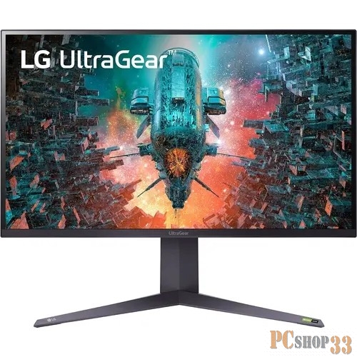 МОНИТОР 31.5 LG 32GQ950-B Black с поворотом экрана (IPS, 3840x2160, 160Hz, 1 ms, 178°/178°, 450 cd/m, 1000:1, +DisplayP