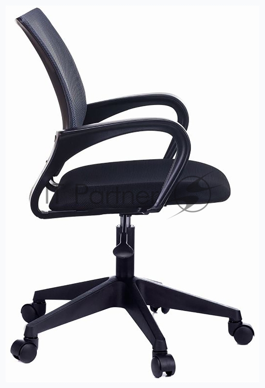 Кресло Бюрократ CH 696 серый TW-04 сиденье черный TW-11 сетка/ткань крестов. пластик