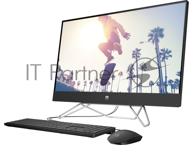 Моноблок HP 27-cb1097ci NT 27 FHD(1920x1080) Ryzen 7 5825U, 8GB DDR4 3200 (2x4GB), SSD 512Gb, AMD integrated graphics, noDVD, kbd&mouse wired, HD Webcam, Jet Black, FreeDOS, 1Y Wty
