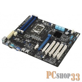 Серв. мат. плата Socket1151 ASUS P10S-X (iC232, 4xDDR4, SATA III, RAID, 1xPCI-E x16 + 1xPCI-E x8 + 4xPCI, D-Sub, 2x1Гбит LAN, USB2.0, USB3.0, ATX)