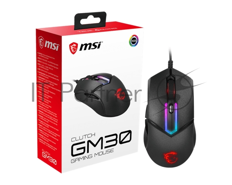Мышь Gaming Mouse MSI Clutch GM30, Wired