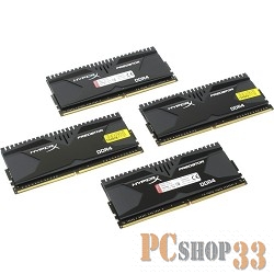 Модуль памяти Kingston DDR4 DIMM 16GB Kit 4x4Gb HX426C15FBK4/16 PC4-21300, 2666MHz, CL15