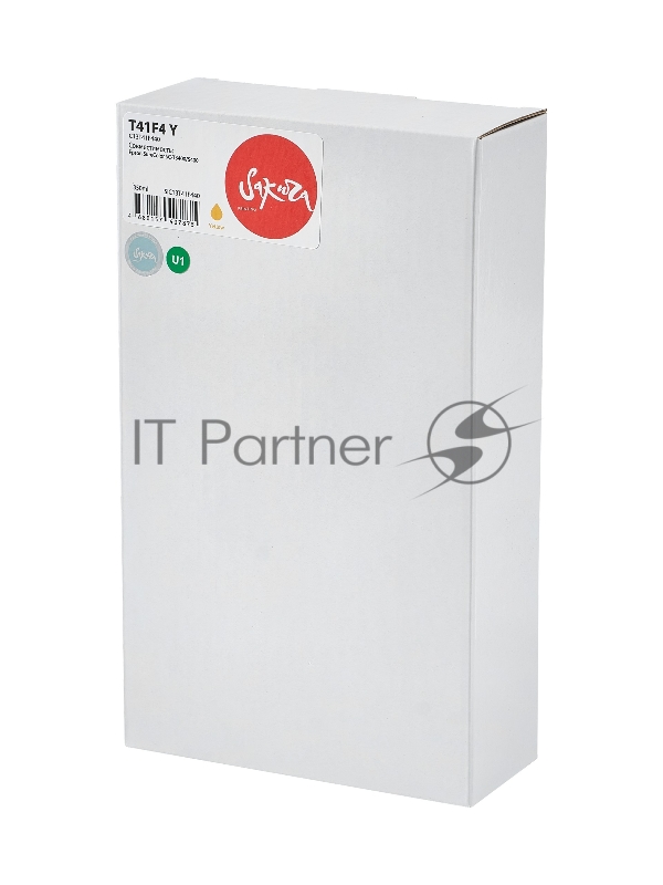 Струйный картридж Sakura C13T41F440 (T41F4 Y) для Epson, желтый, 350 мл.