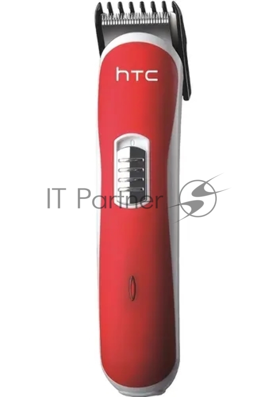 Машинка для стрижки волос HTC AT-1103B 3 Вт, 1 шт, Аккумулятор, Красный/Белый
