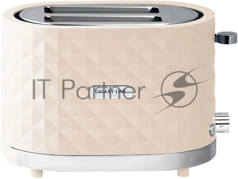 Тостер Galaxy LINE GL2912, бежевый