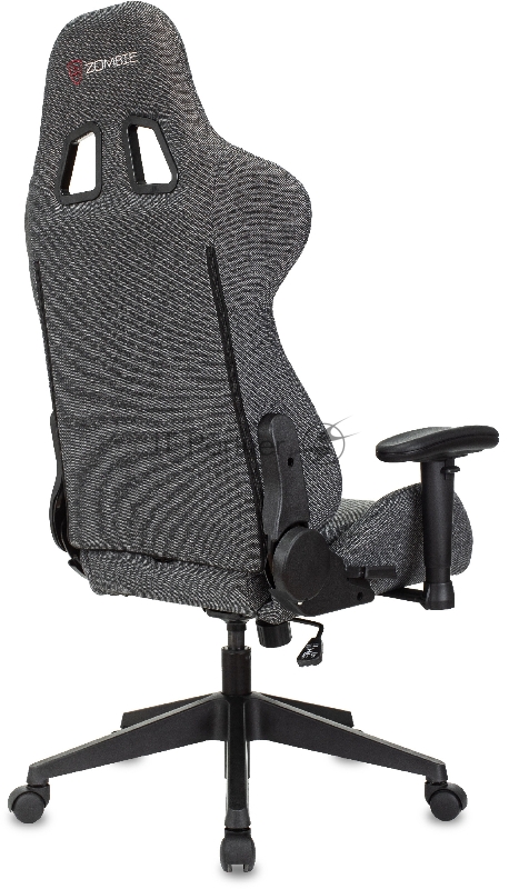 Кресло игровое Zombie Neo серый 3C1 крестов. пластик