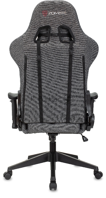Кресло игровое Zombie Neo серый 3C1 крестов. пластик