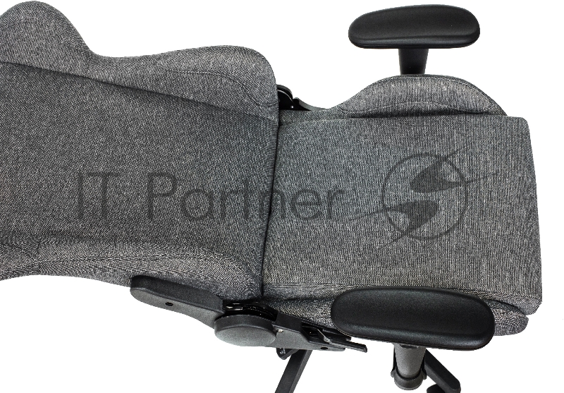 Кресло игровое Zombie Neo серый 3C1 крестов. пластик