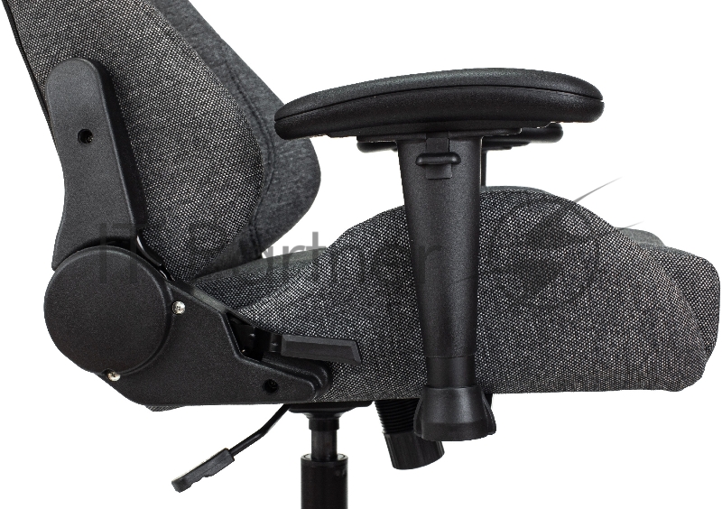 Кресло игровое Zombie Neo серый 3C1 крестов. пластик