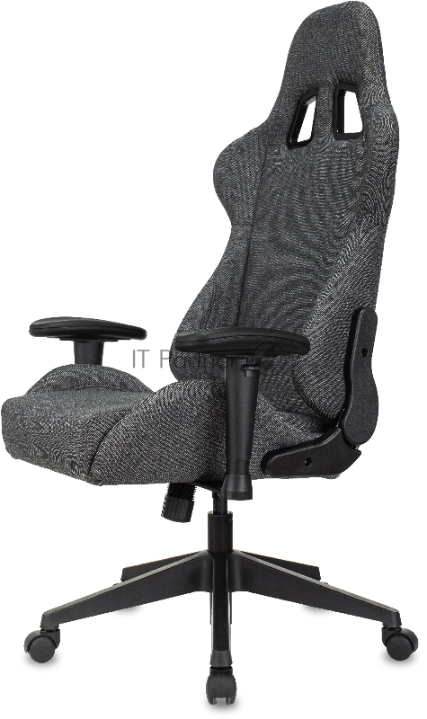 Кресло игровое Zombie Neo серый 3C1 крестов. пластик