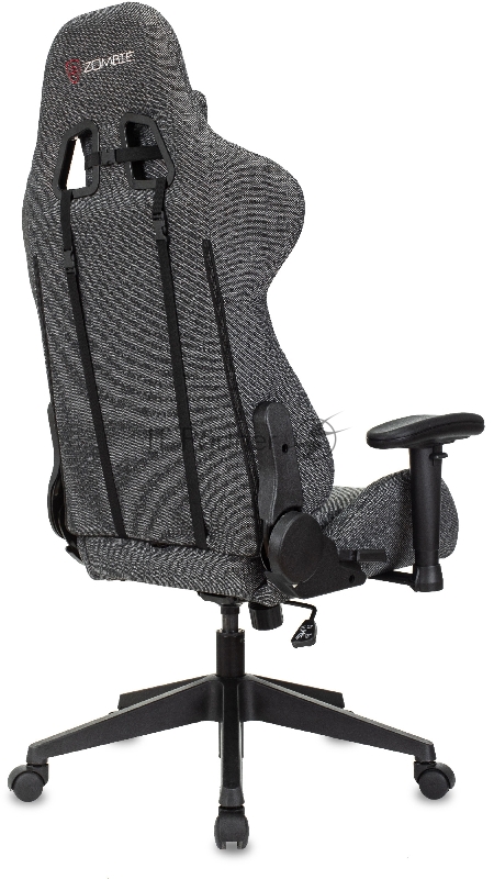 Кресло игровое Zombie Neo серый 3C1 крестов. пластик