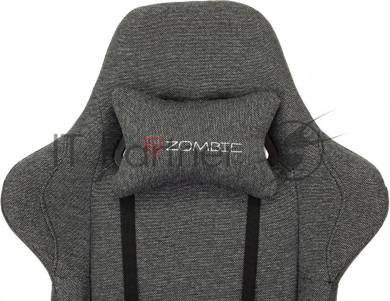 Кресло игровое Zombie Neo серый 3C1 крестов. пластик
