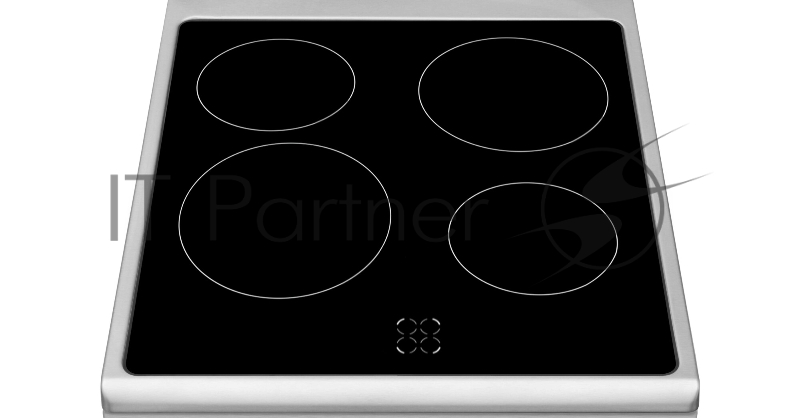 Плита стеклокерамическая Hansa, ширина - 50 см, 4 нагревательных элемента, серебристый