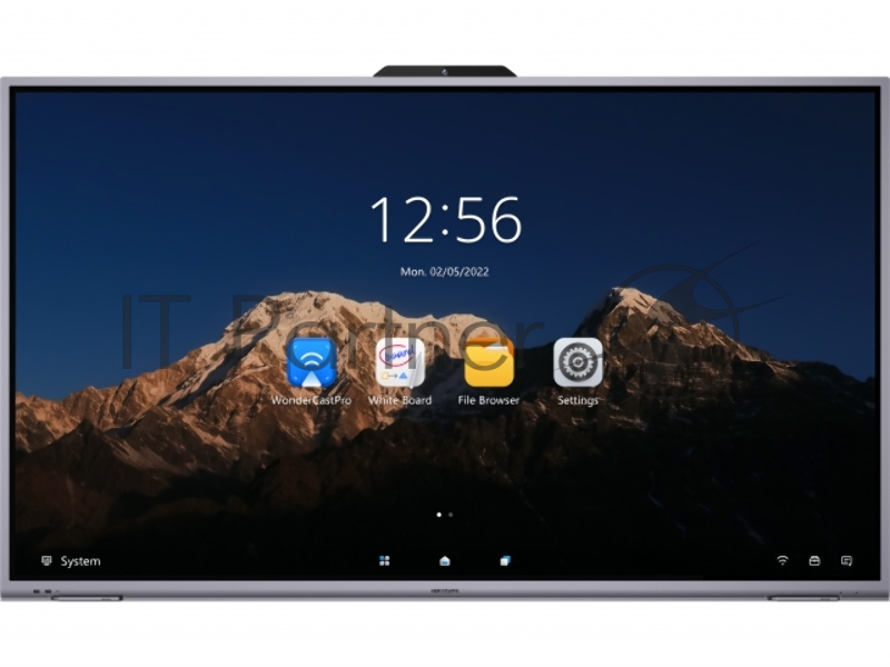 Интерактивная ЖК панель 75, 4K, 45 касаний, камера 8 MP, 6 микрофонов, Android 11.0, ОЗУ 4 Гб, встроенная хранилище 64 Гб, USB Type-C для передачи данных, вход HDMI x2, выход HDMI, Wi-Fi, Bluetooth 5.0/ Интерактивная ЖК панель 75 Hikvision [DS-D5B75R