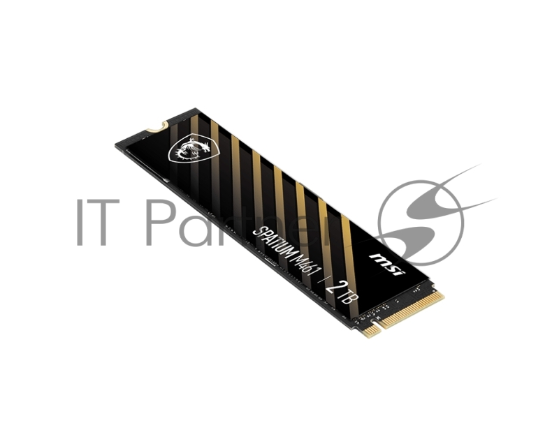 Накопитель SSD MSI 4TB 3D NAND Скорость записи 4200 Мб/сек. Скорость чтения 5000 Мб/сек. TBW 900 Тб S78-440R030-P83