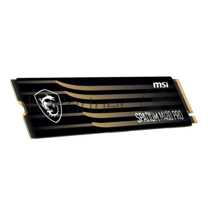Накопитель SSD MSI 4TB 3D NAND Скорость записи 4200 Мб/сек. Скорость чтения 5000 Мб/сек. TBW 900 Тб S78-440R030-P83