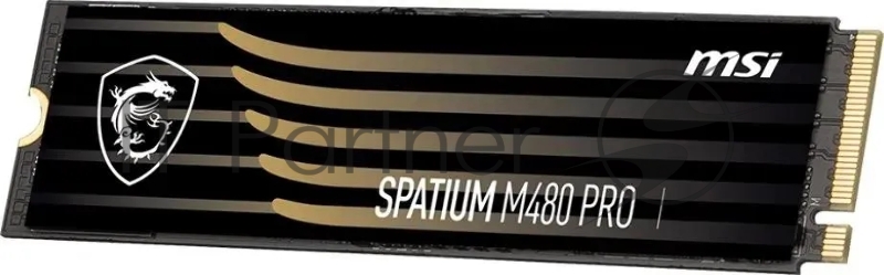 Накопитель SSD MSI SPATIUM M480 2Тб 3D NAND Скорость записи 5500 Мб/сек. Скорость чтения 7000 Мб/сек. TBW 1400 Тб Время наработки на отказ 1600000 ч. S78-440Q600-P83