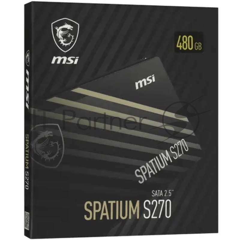 Накопитель SSD жесткий диск SATA2.5 480GB SPATIUM S270 480GB MSI