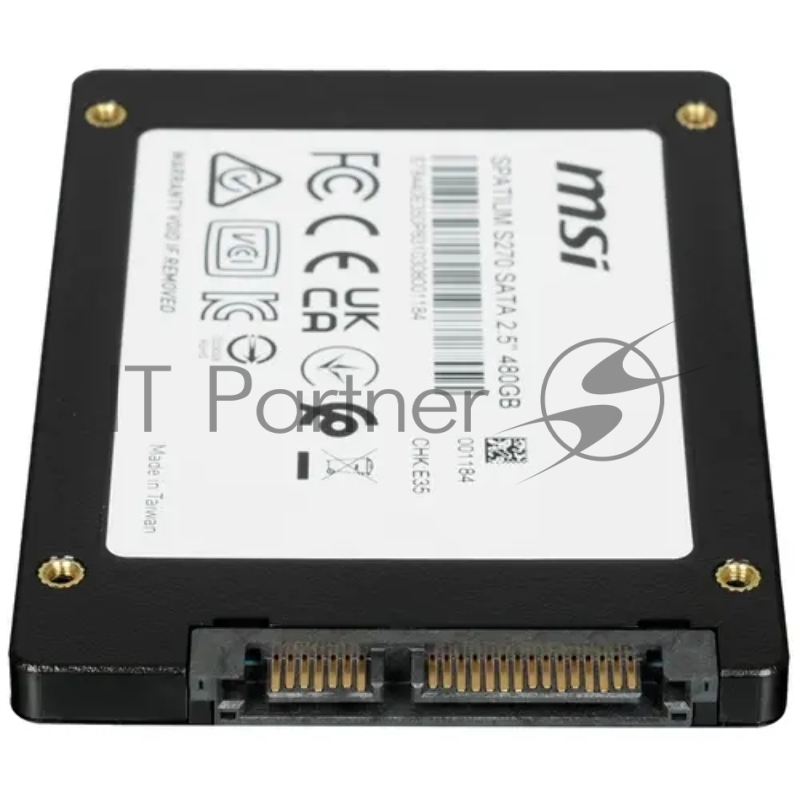Накопитель SSD жесткий диск SATA2.5 480GB SPATIUM S270 480GB MSI