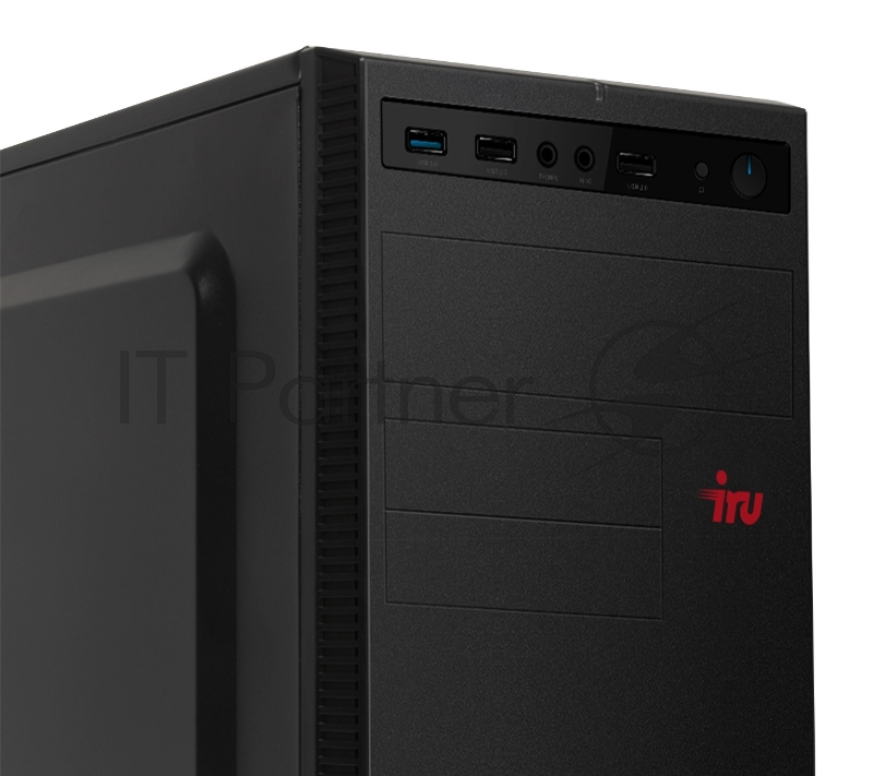 Компьютер IRU Home 510B5SE MT i5 11400 (2.6) 8Gb 1Tb 7.2k SSD240Gb UHDG 730 Windows 11 Professional 64 GbitEth 400W черный (1927337)