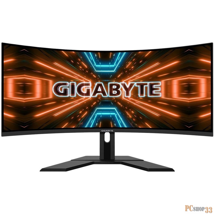Монитор GIGABYTE G34WQC A-EK 34 Curved 3440x1440, VA, 178/178, 1 (MPRT)мс, 144Hz, 350nit, 2DP/2HDMI, noUSB, 2x2W, HT, 1y