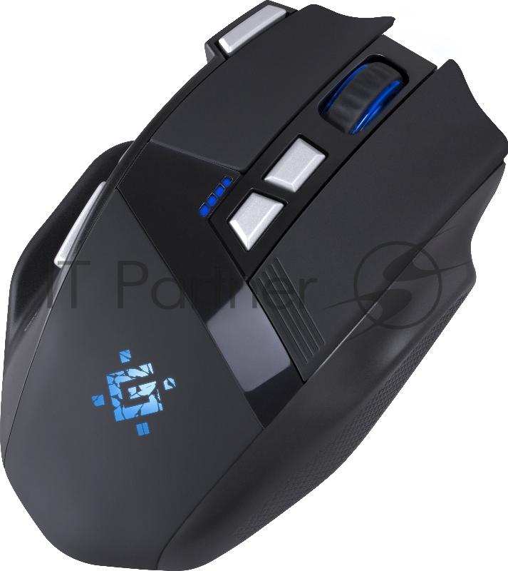 Беспроводная игровая мышь DEFENDER Knight GM-885 черн,8кнопок,3200dpi,400мАч (52885)