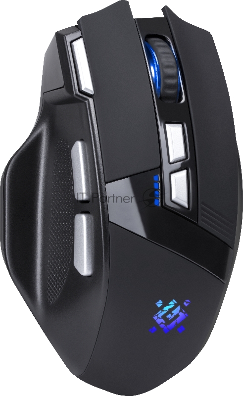 Беспроводная игровая мышь DEFENDER Knight GM-885 черн,8кнопок,3200dpi,400мАч (52885)