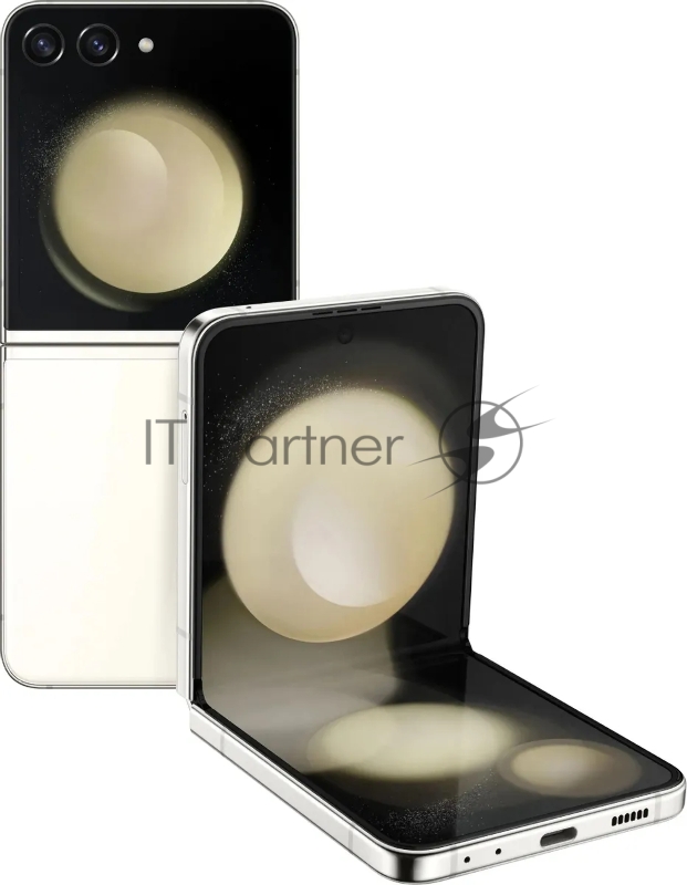 Смартфон Samsung SM-F731B Galaxy Z Flip 5 5G 512Gb 8Gb бежевый раскладной 3G 4G 1Sim 6.7 1080x2640 Android 13 12Mpix 802.11 a/b/g/n/ac/ax NFC GPS GSM900/1800 GSM1900 TouchSc Protect