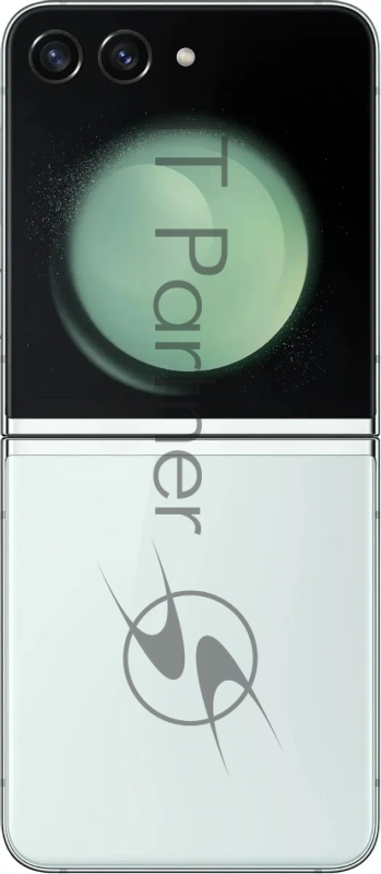 Смартфон Samsung SM-F731B Galaxy Z Flip 5 5G 512Gb 8Gb мятный раскладной 3G 4G 1Sim 6.7 1080x2640 Android 13 12Mpix 802.11 a/b/g/n/ac/ax NFC GPS GSM900/1800 GSM1900 TouchSc Protect