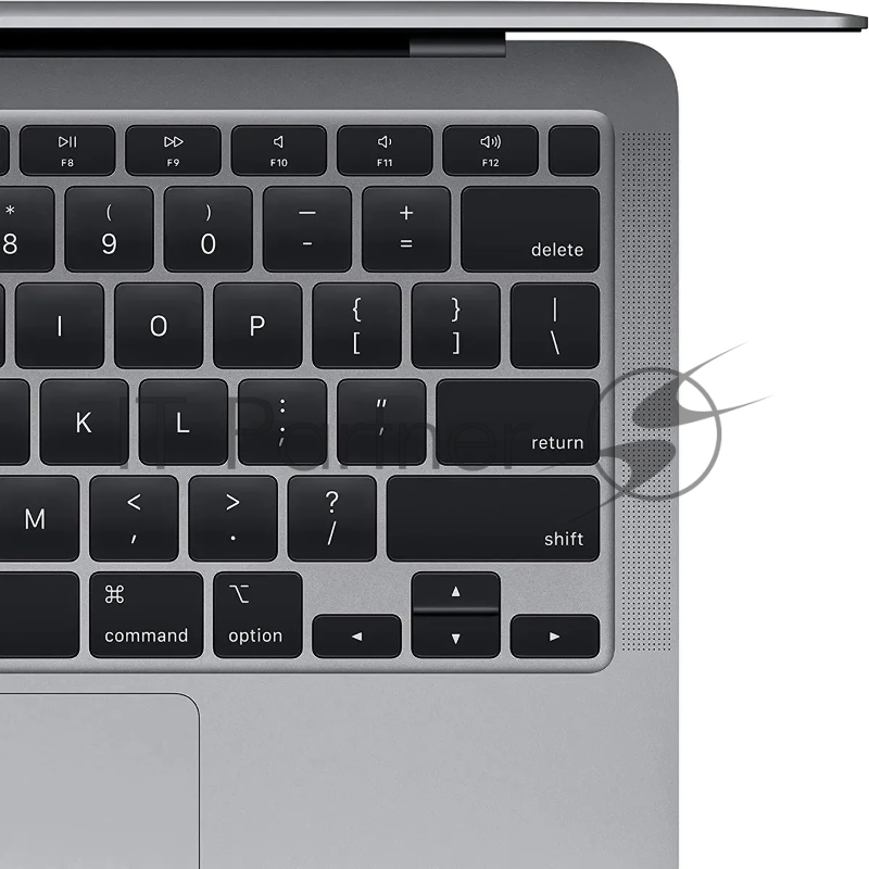 Ноутбук Apple MacBook Air A2337 M1 8 core 8Gb SSD256Gb/7 core GPU 13.3 IPS (2560x1600) Mac OS grey space WiFi BT Cam (MGN63HN/A)