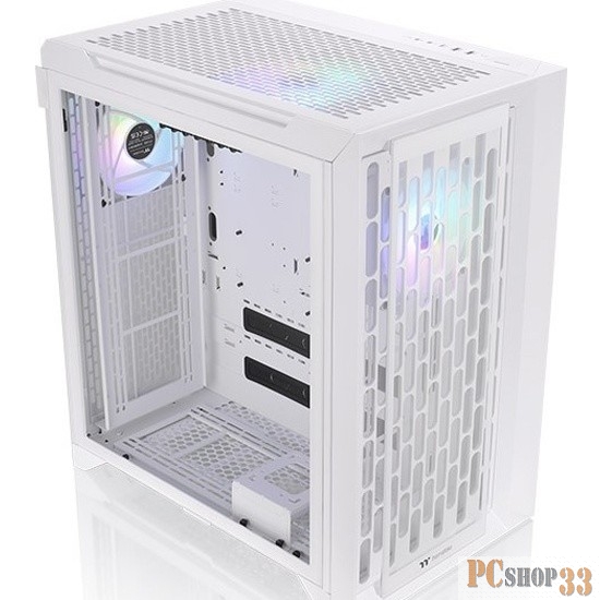 Корпус Thermaltake CTE C700 TG ARGB белый без БП ATX 3x140mm 2xUSB3.0 audio bott PSU