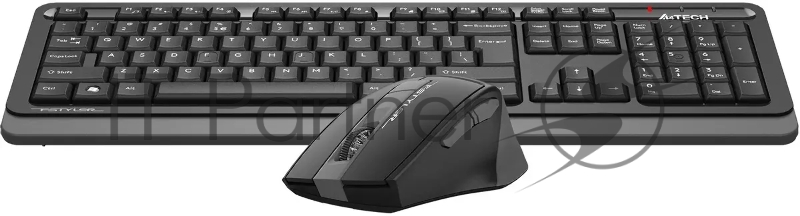 Клавиатура + мышь A4Tech Fstyler FG1035 клав:черный/серый мышь:черный/серый USB беспроводная Multimedia (FG1035 GREY)