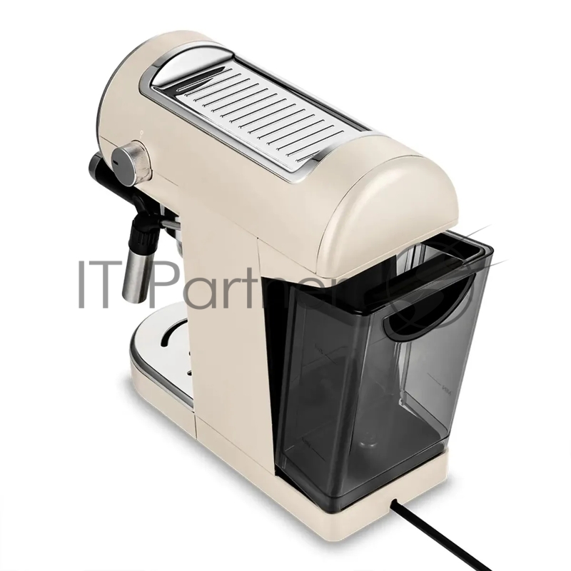 Кофеварка эспрессо Kitfort КТ-783-1 1360Вт бежевый