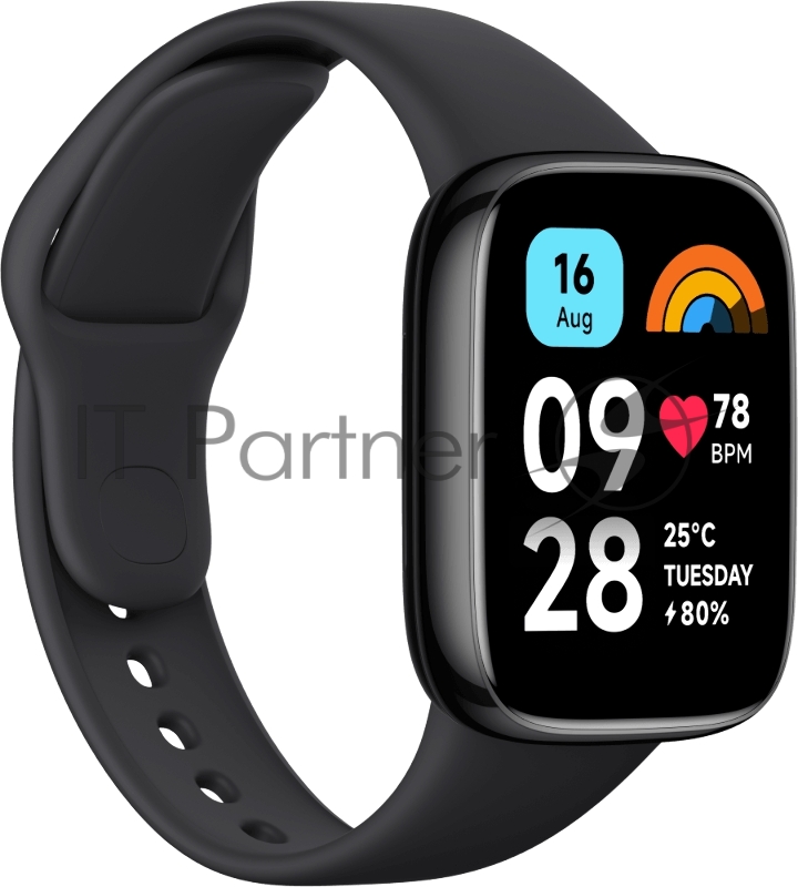 Смарт-часы XIAOMI Redmi Watch 3 Active Black (BHR7266GL)