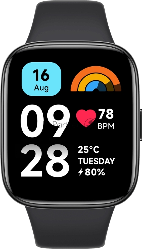 Смарт-часы XIAOMI Redmi Watch 3 Active Black (BHR7266GL)
