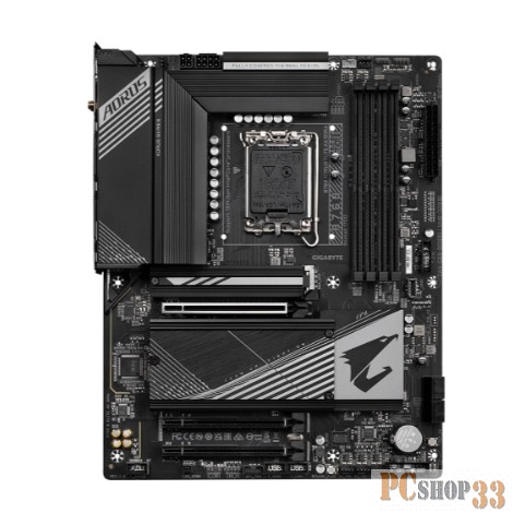 Материнская плата Gigabyte B760 AORUS ELITE AX DDR4, Socket 1700, B760, 4xDDR4-3200, HDMI+DP, 3xPCI-Ex16, 4xSATA3(RAID 0/1/5/10), 3xM.2, 8Ch Audio, 2.5GbLan, WiFi, (4+4)xUSB2.0, (5+2)xUSB3.2, (1+1)xUSB3.2 Type-C™, ATX, RTL