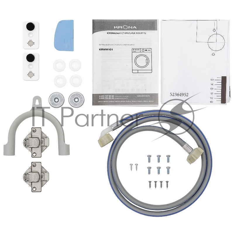 Стиральная машина KRONA ZIMMER 1400 8K WHITE