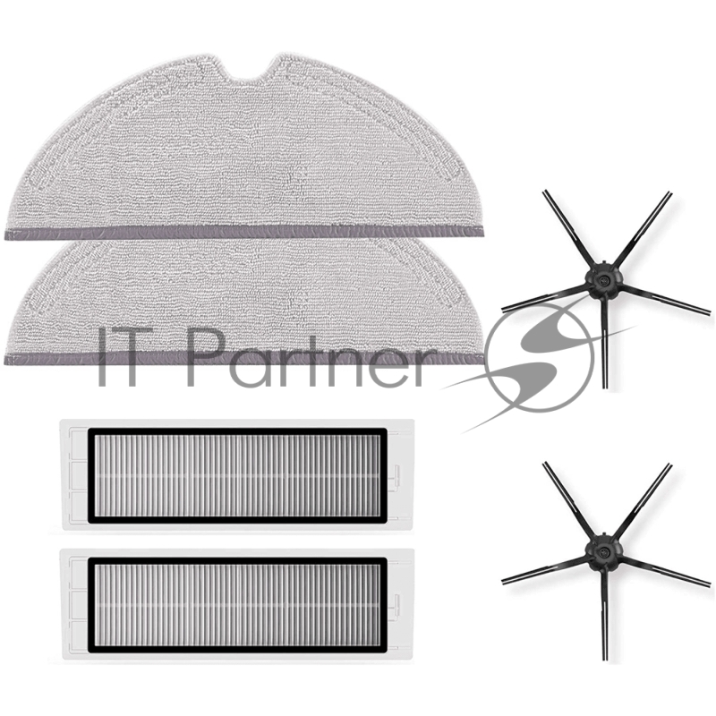 Комплект аксессуаров для робота-пылесоса Roborock S7 (боковая щетка - 2 шт., фильтр - 2 шт., сменная салфетка - 2 шт.)
