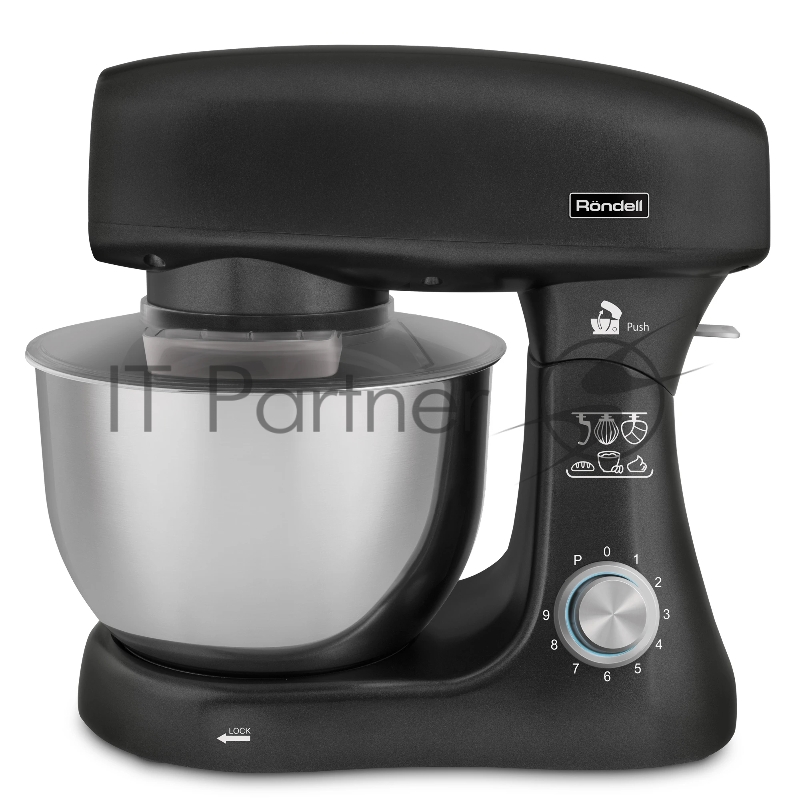Кухонный комбайн Rondell RDE-1400 (MC) черный