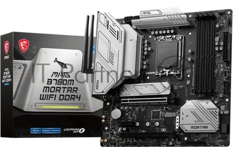Материнская плата MSI B760 S1700 MATX MAG B760M MORTAR WIFI DDR4