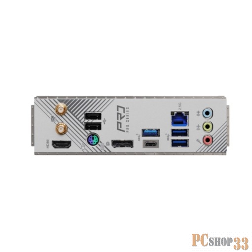Материнская плата B760M PRO RS/D4 WIFI, Socket 1700, Intel®B760, 4xDDR4-3200, HDMI+DP, 2xPCI-Ex16, 1xPCI-Ex1, 4xSATA3(RAID0/1/5/10), 2xM.2, 8 Ch Audio, 1x2.5GLan, WiFi, (2+4)xUSB2.0, (3+2)xUSB3.2, (1+1)xUSB3.2 Type-C™, ATX, 1xPS/2, RTL {}
