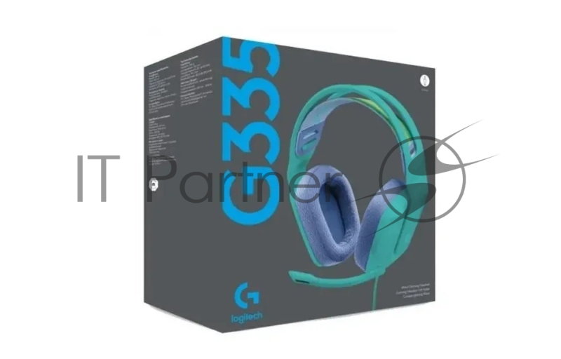 Игровая гарнитура Logitech G335, зеленый