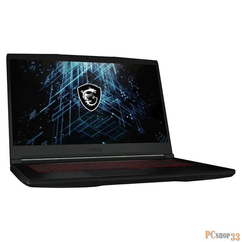 Ноутбук MSI GF63 Thin 11UCX-1606XRU Core i5 11400H 8Gb SSD256Gb NVIDIA GeForce RTX 2050 4Gb 15.6 IPS FHD (1920x1080) noOS black WiFi BT Cam (9S7-16R612-1606)